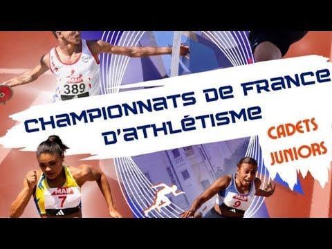 Finale 400M Haies Cadettes - Championnat de France Cadets Juniors - 16/04/23