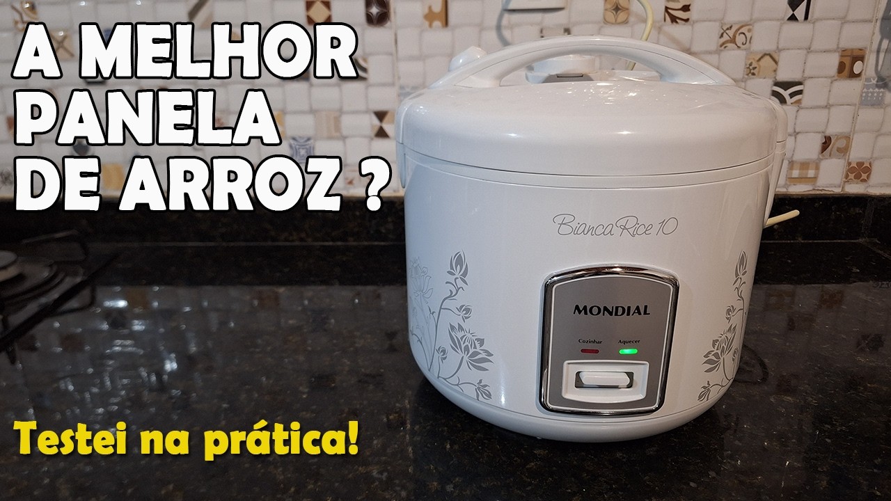 Miniatura da avaliação em vídeo de Panela de Arroz Elétrica Mondial Bianca Rice NPE-05-5X