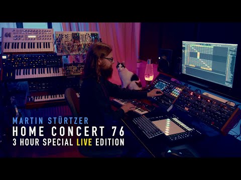Home Concert 76 - Special 3 hour live edition (Ambient liveset with Moog, Sequential, Waldorf)