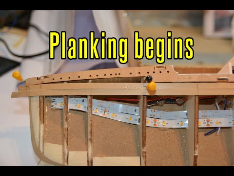 RMS Titanic - part 10 Planking Begins
