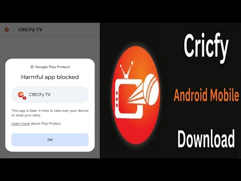 CRICFY is not Installing? How to TURN OFF Google Play Protection in MOBILE - CRICFY TV UPDATES