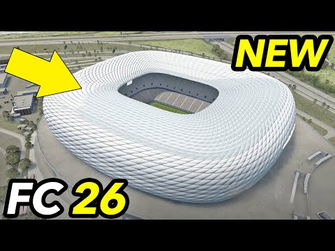 EPIC New Stadiums Coming to FC 26! 😮