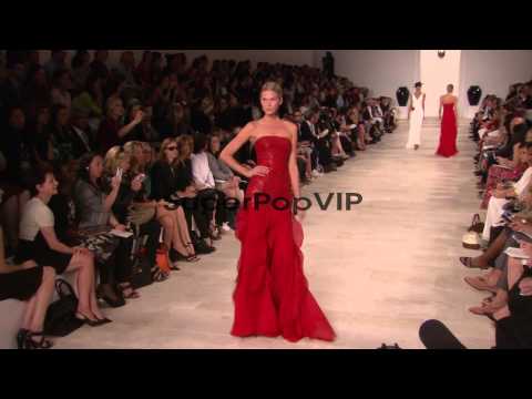 Models walk the runway at Ralph Lauren - Spring 2013 - Me...
