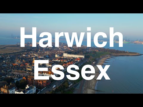 Harwich Essex By Drone 4K