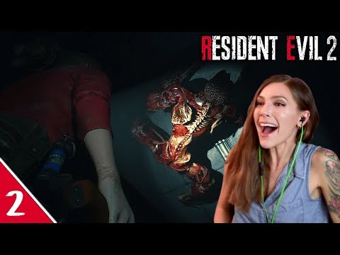 We Meet Again Licker! | Resident Evil 2 Remake Pt. 2 | Marz Plays