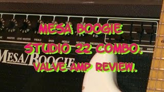 Video thumbnail for Mesa Boogie  Studio 22 Combo Review by Nelly Slide Guitar