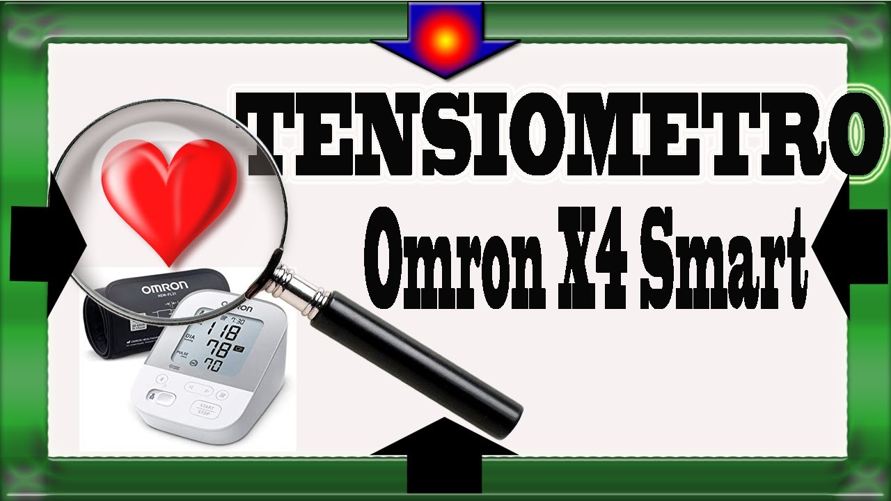 Omron Tensiómetro X4 Smart, monitor
