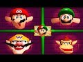 Mario Party 2 - All Face Lift Character Patterns