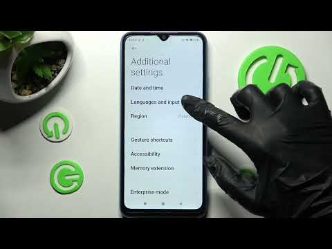 How to Enter Text Correction Options in XIAOMI Redmi 10A