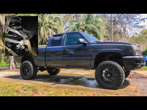 Stacking 7” Springs & 3” Leveling Kit 2WD Silverado Part 1