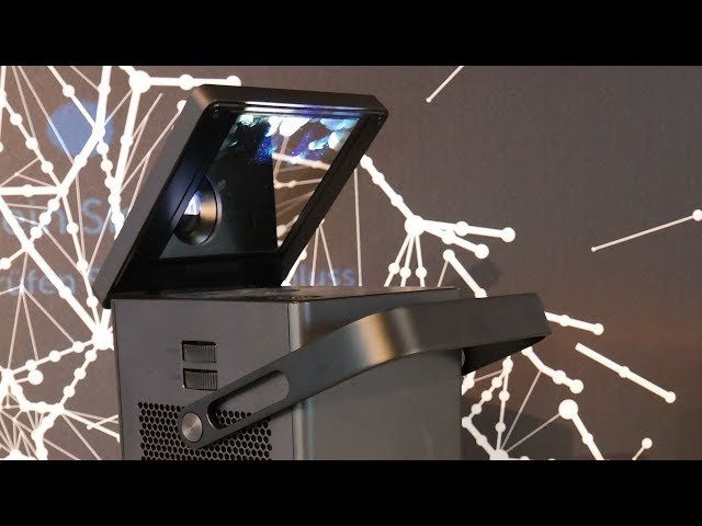 Video teaser for Tragbarer UHD-DLP-Laser-Beamer HU80K von LG