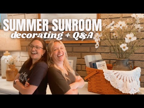 🤩 From Drab to FAB: Decorating Mandy’s Sunroom! + Your Burning🔥 Q’s ANSWERED!