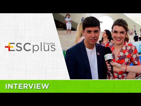 Eurovision 2018: Entrevista con Amaia & Alfred (España) | Blue Carpet