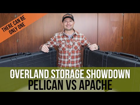 OVERLAND Storage Showdown...Pelican Rifle Case vs Apache Rifle Case...Winner gets INSTALLED!!!