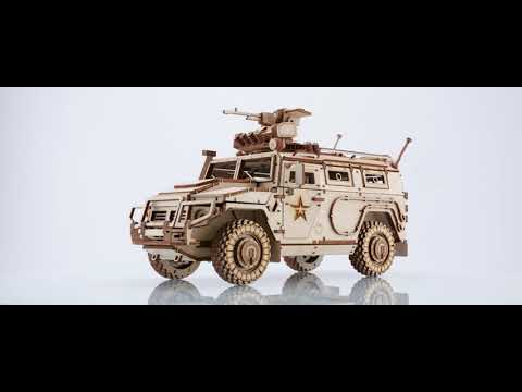 Миниатюра изображения товара Автомобиль игрушечный Армия России Грузовичок ВБ с кузовом / AR-ZIS-79