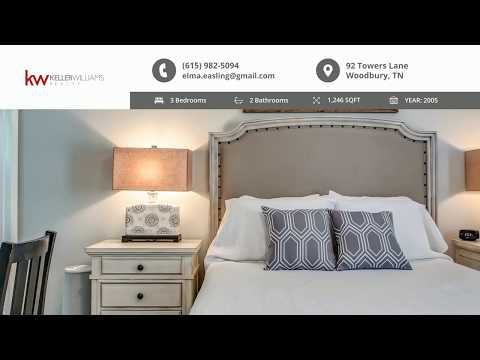 92 Towers Lane, Woodbury, TN 37190 - House for Sale