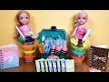 Elsa And Anna Toddlers Get Supplies Back To School
