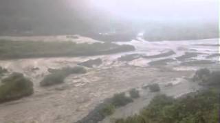 La Rivière Saint-Etienne en crue