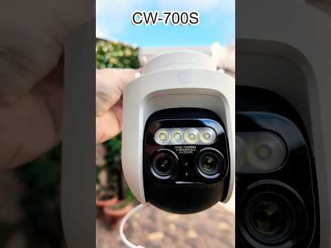 Xiaomi CW700s Outdoor Security Smart Camera 2.5K 2x4Mp White