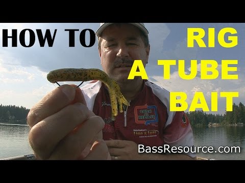 How To Rig A Tube Bait The Right Way | Bass Fishing