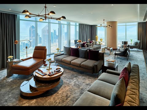 The Luxe Comfort of the Presidential Suite at Waldorf Astoria DIFC