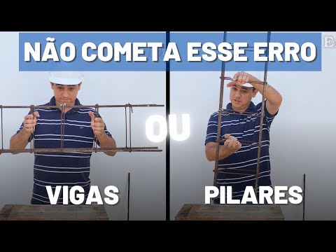 ARMADURA DE VIGA E PILAR NÃO É TUDO IGUAL