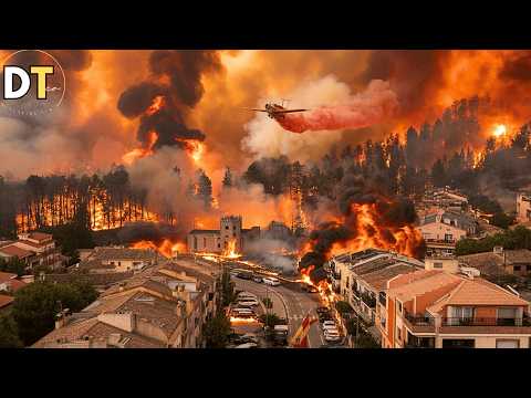 Wildfires Continue in Spain! Evacuations in Madrid and Ávila Due to Massive Fires