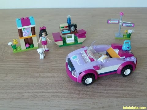 Vidéo LEGO Friends 41013 : Le coupé cabriolet d'Emma