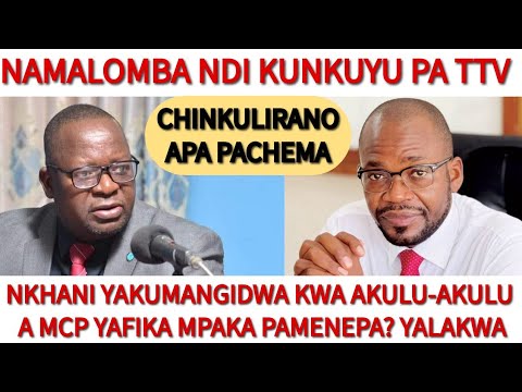 NAMALOMBA AND MOSES KUNKUYU TO APPEAR ON TIMES TELEVISION TODAY