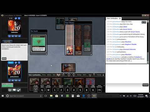 Demigod of Land Destruction vs Faeries Modern