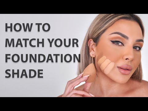 HOW TO MATCH YOUR FOUNDATION SHADE | NINA UBHI