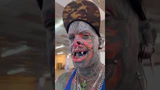 Most tattooed men ever #storytelling  #weird  #tattoo