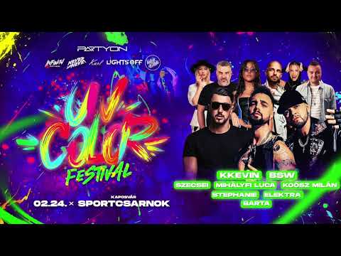 SZECSEI - UV Color Festival - Városi Sportcsarnok, Kaposvár - 2024.02.24.