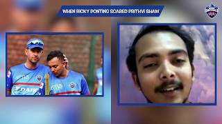 When Ricky Ponting Scared Prithvi Shaw