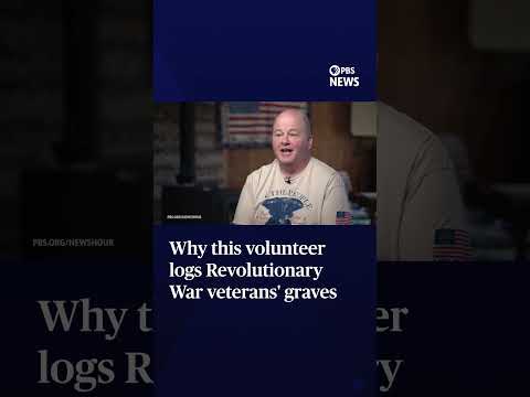 Why this volunteer logs Revolutionary War veterans' graves