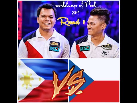 【Pool Live】Philippines v Czech Republic World Cup Of Pool 2019 - Race  to 7