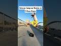 Amazing Styling Jump On Skates Skating Tricks Freestyle Shorts