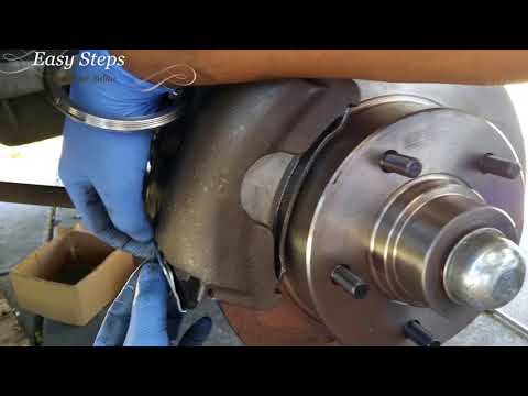 How to Install Brake Pads on Dodge Ram | Front Brake Job | Van B250