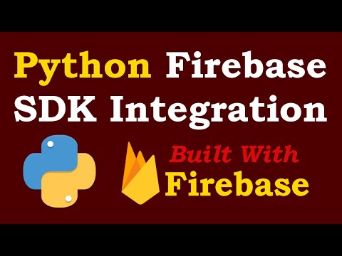 Python Firebase Sdk Integration With Real Time Database