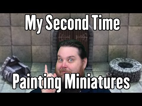 My Second Time Ever Painting Miniatures --- The Digital Dungeon Master