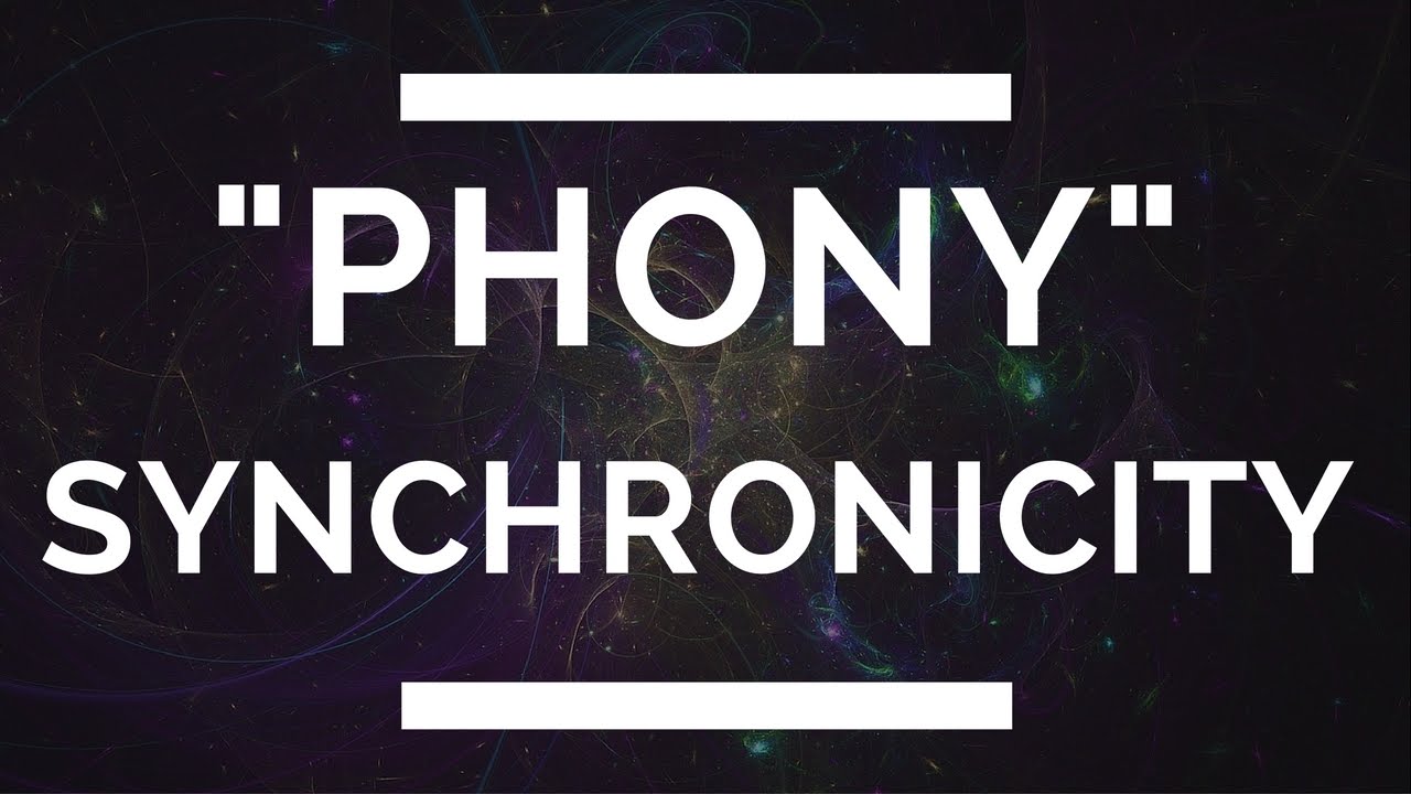 SYNCHRONICITY - The Type Of Synchronicity You Should IGNORE - (Phony Synchronicity)