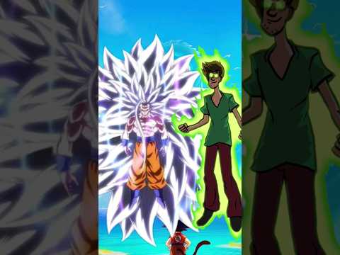 who is strongest[goku vs shaggy]#dbz#vs#viralvideo#millionviews#anime#shorts