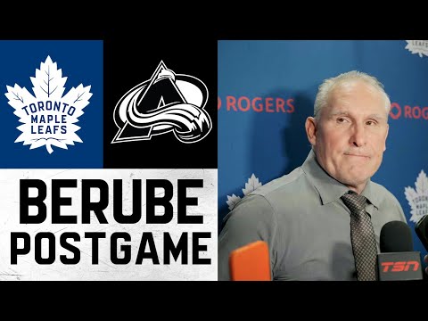 Craig Berube | Post Game vs Colorado Avalanche | January 12, 2026