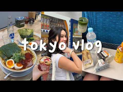 tokyo vlog 🍙 🇯🇵 lots of food spots, shopping and sightseeing