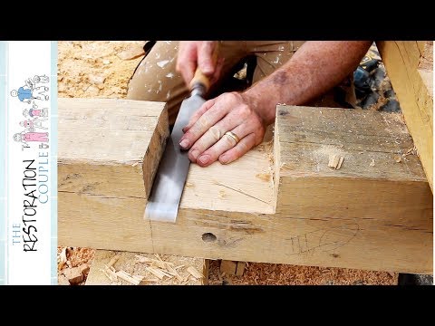 How to build an Oak Timber Frame workshop. - lots of TIPS!