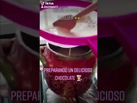 Receta de chocolate abueltita👉🇲🇽echo en casa