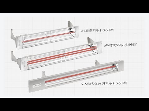 Infrared outdoor electric heater