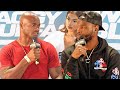 ADRIAN PETERSON & LE'VON BELL TRADE FIGHTING WORDS - PROMISE VICTORY AT FINAL PRESS CONFERENCE