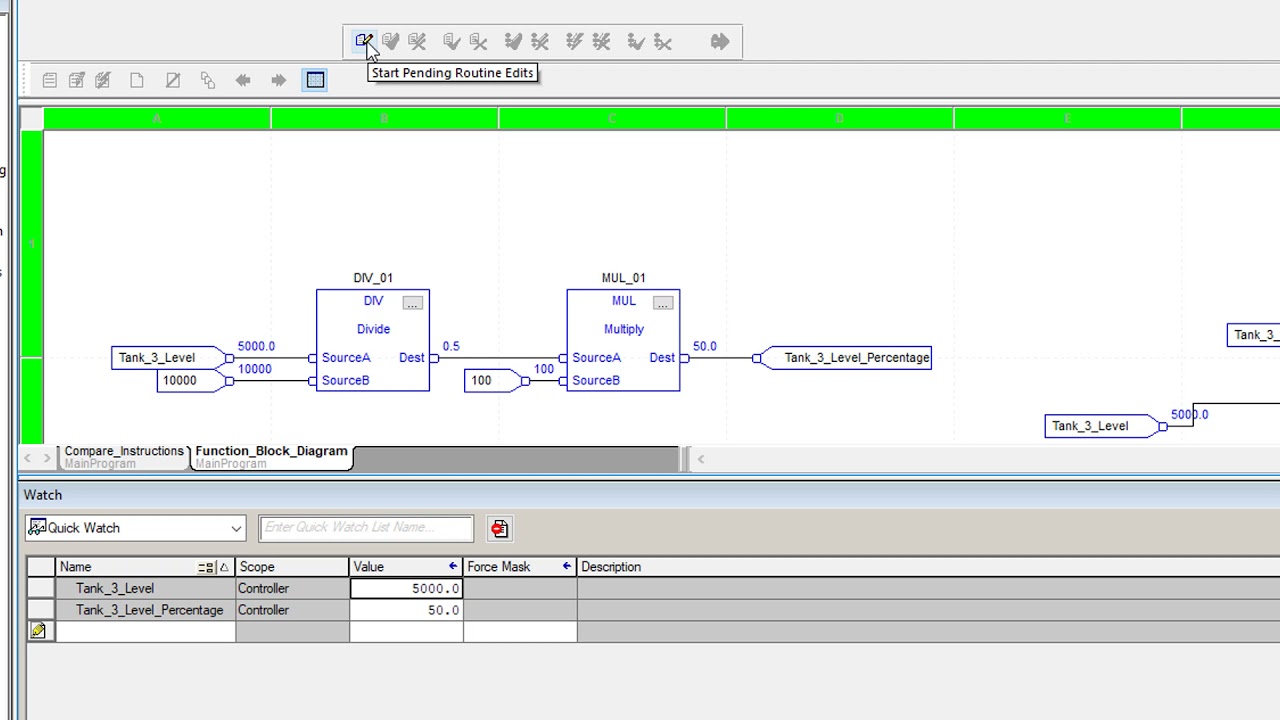 Intro to Function Block Diagram - Studio 5000 Logix Designer