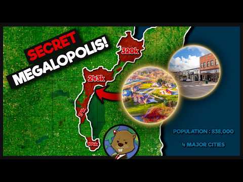 America's SECRET Mini Megalopolises And Why They Exist